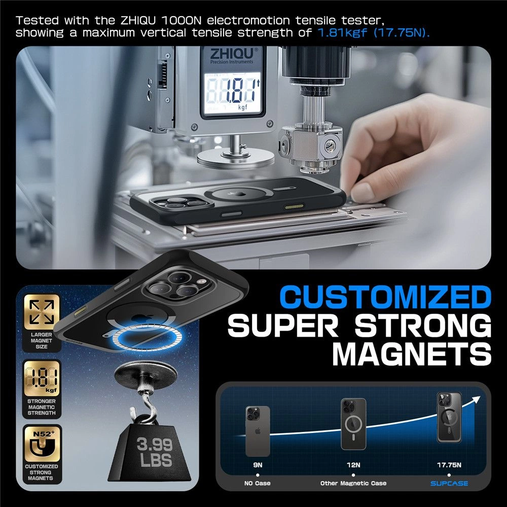Supcase UB Mag Case with MagSafe for iPhone 16 Pro Max - Blackeng