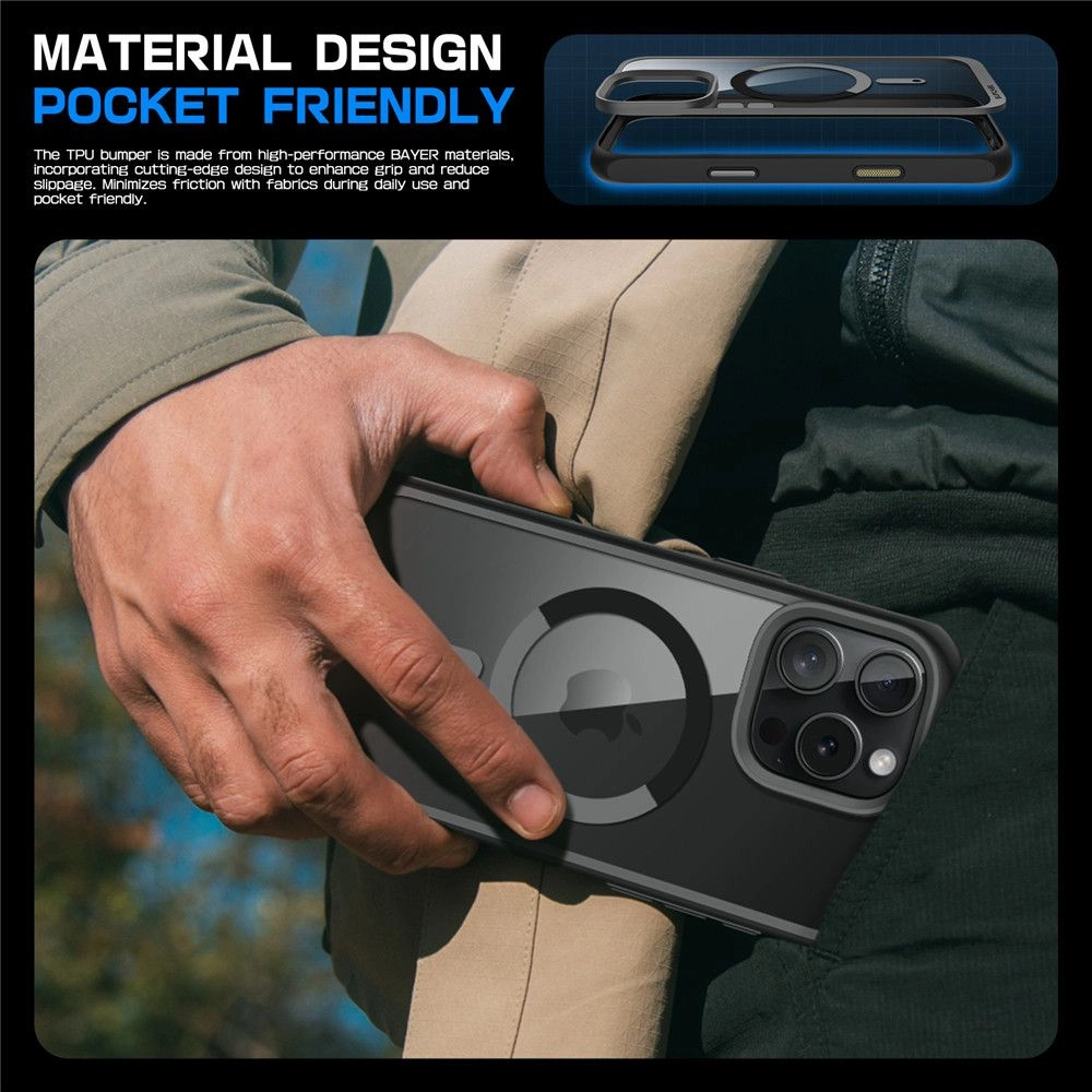 Supcase UB Mag Case with MagSafe for iPhone 16 Pro Max - Blackeng