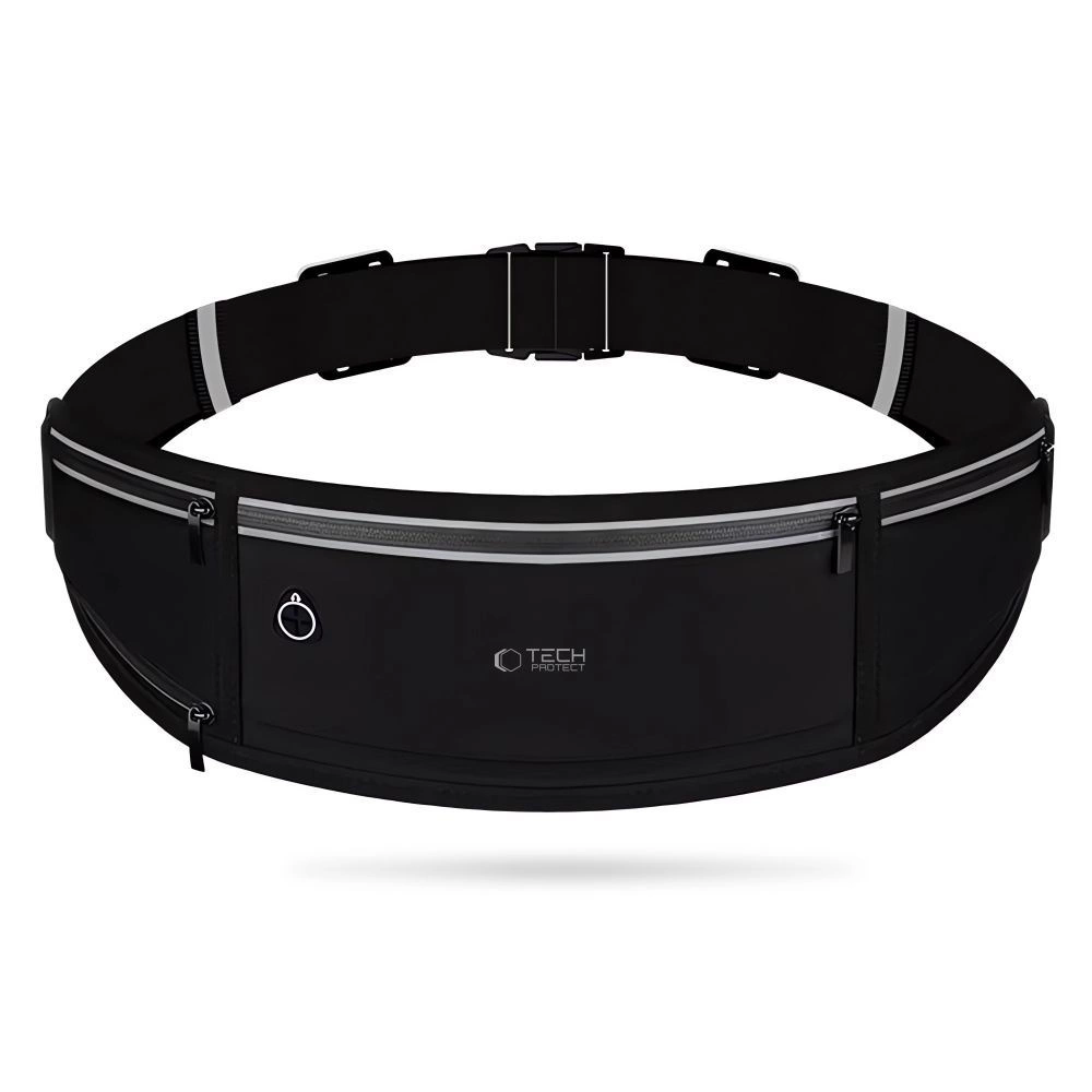 Tech-Protect M3 Universal Sport Waist Bag - Blackeng