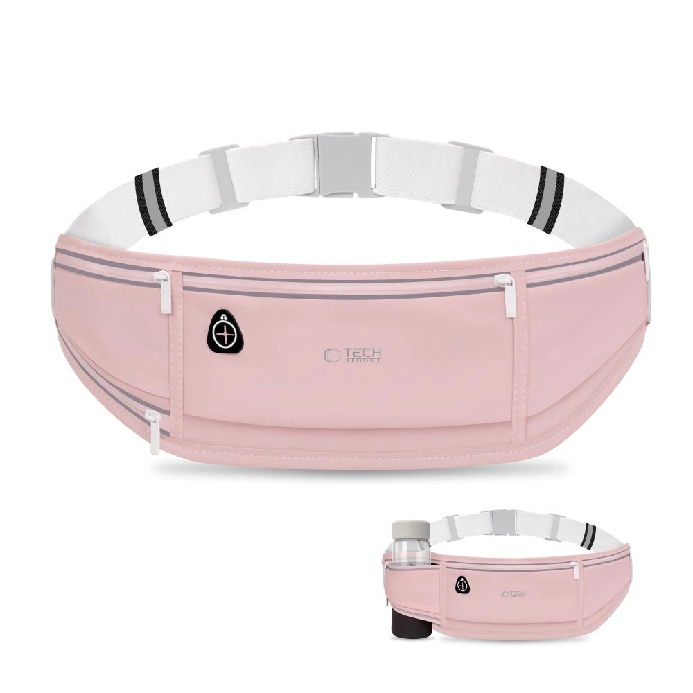 Tech-Protect M3 Universal Sport Waist Bag - Pinkeng