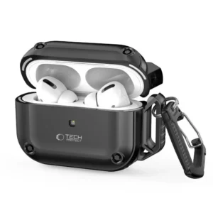 Tech-Protect Rough Hook Case with Carabiner for Apple AirPods Pro 1 / 2 - Blackeng
