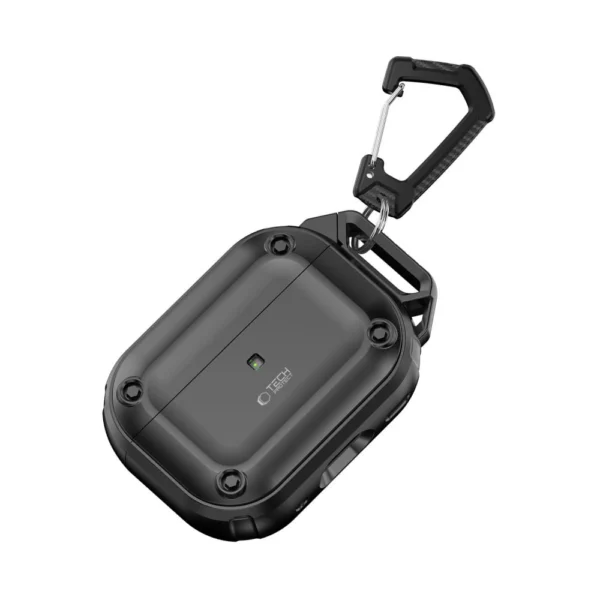 Tech-Protect Rough Hook Case with Carabiner for Apple AirPods Pro 1 / 2 - Blackeng