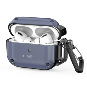 Tech-Protect Rough Hook Case with Carabiner for Apple AirPods Pro 1 / 2 - Blueeng