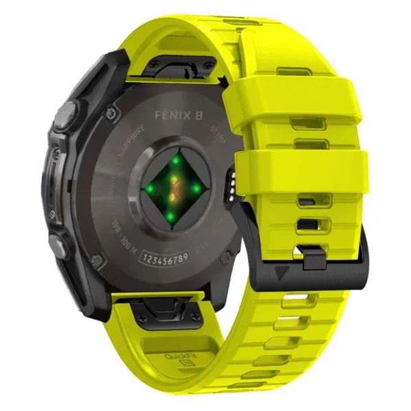 Tech-Protect Silicone Line Strap for Garmin Fenix 5 / 6 / 6 Pro / 7 / 8 (47 mm) / E - Greeneng