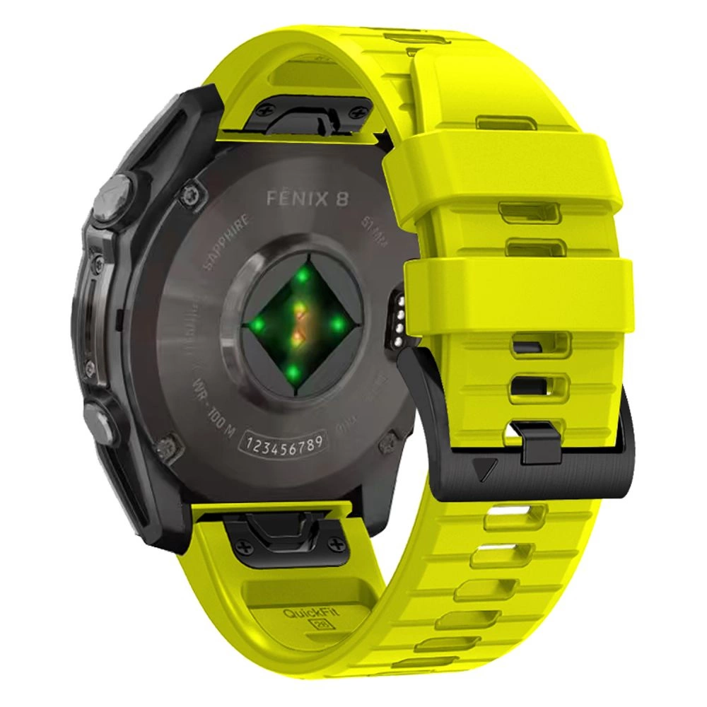 Tech-Protect Silicone Line Strap for Garmin Fenix 5 / 6 / 6 Pro / 7 / 8 (47 mm) / E - Greeneng