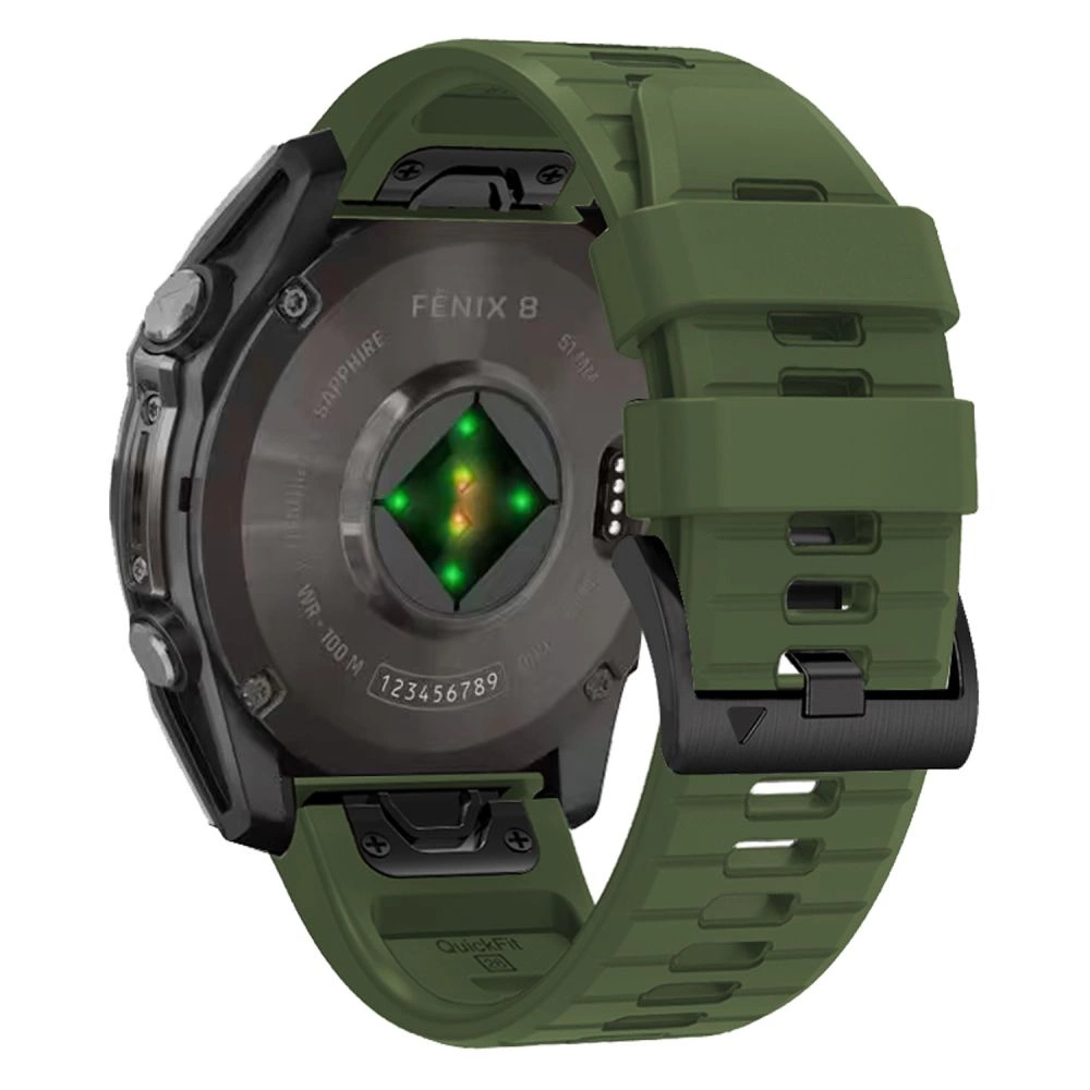 Tech-Protect Silicone Line Strap for Garmin Fenix 5 / 6 / 6 Pro / 7 / 8 (47 mm) / E - Greeneng