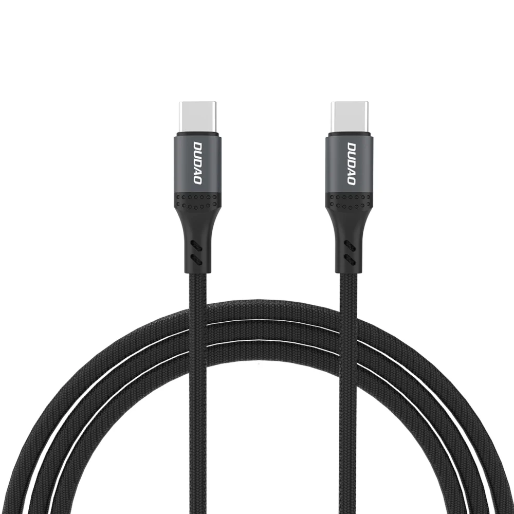 Dudao L3CC USB-C - USB-C 60W 1.2m Braided Cable - Blackeng