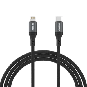 Dudao L3CL USB-C - Lightning 30W 2m Braided Cable - Blackeng