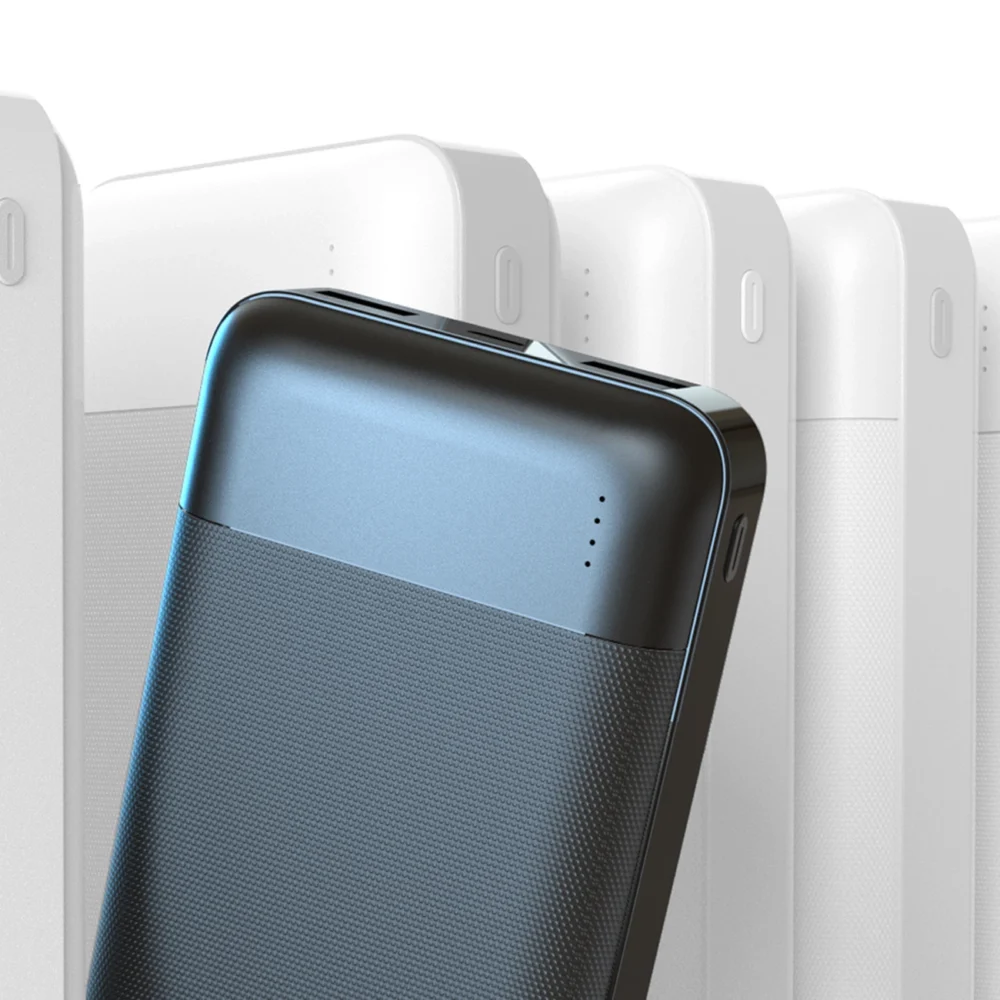 Powerbank Dudao K18-1W 10000mAh USB-A / USB-C / Micro USB - blackeng