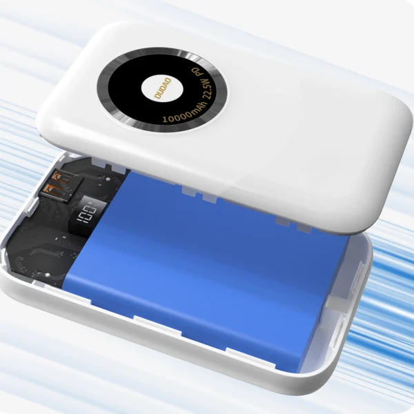 Powerbank Dudao K21 Mini 10000mAh 22.5W USB-A / USB-C - beigeeng