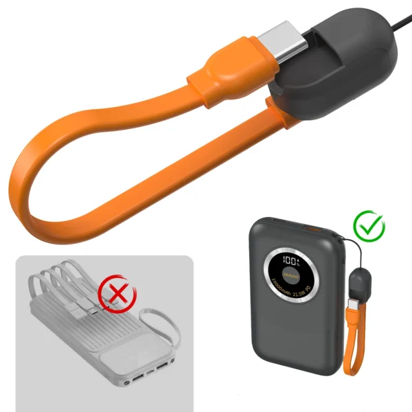 Powerbank Dudao K21 Mini 10000mAh 22.5W USB-A / USB-C - grayeng
