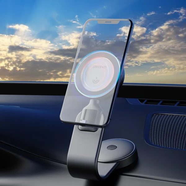 Dudao F21 Pro 15W MagSafe Inductive Car Charger - Blackeng