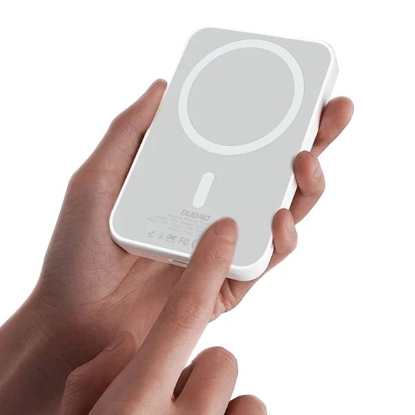 Powerbank Dudao K26S 5000mAh 20W USB-A / USB-C / MagSafe - whiteeng