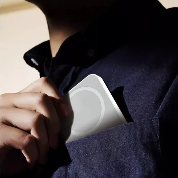 Powerbank Dudao K26S 5000mAh 20W USB-A / USB-C / MagSafe - whiteeng