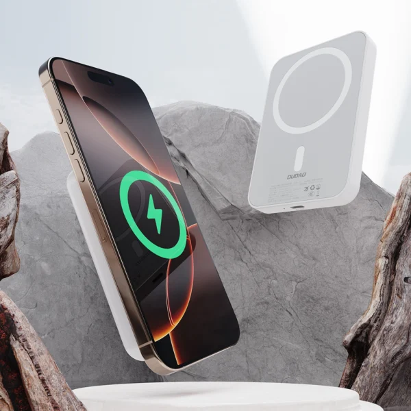 Powerbank Dudao K26 10000mAh 20W USB-A / USB-C / MagSafe - whiteeng