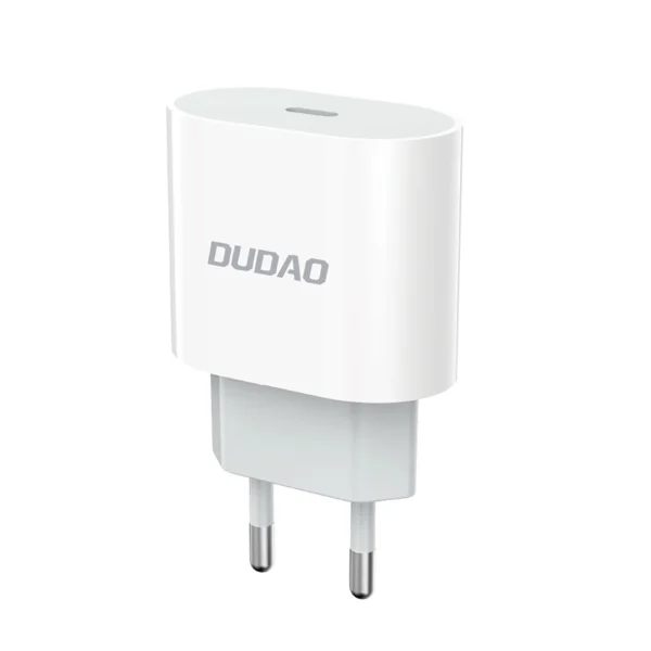 Dudao A14EU PD 20W USB-C Wall Charger - Whiteeng