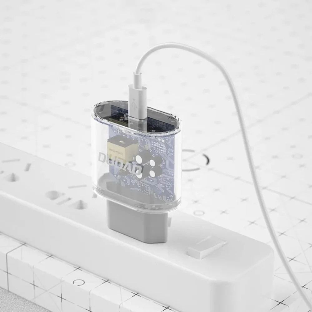 Dudao A14EU PD 20W USB-C Wall Charger - Whiteeng