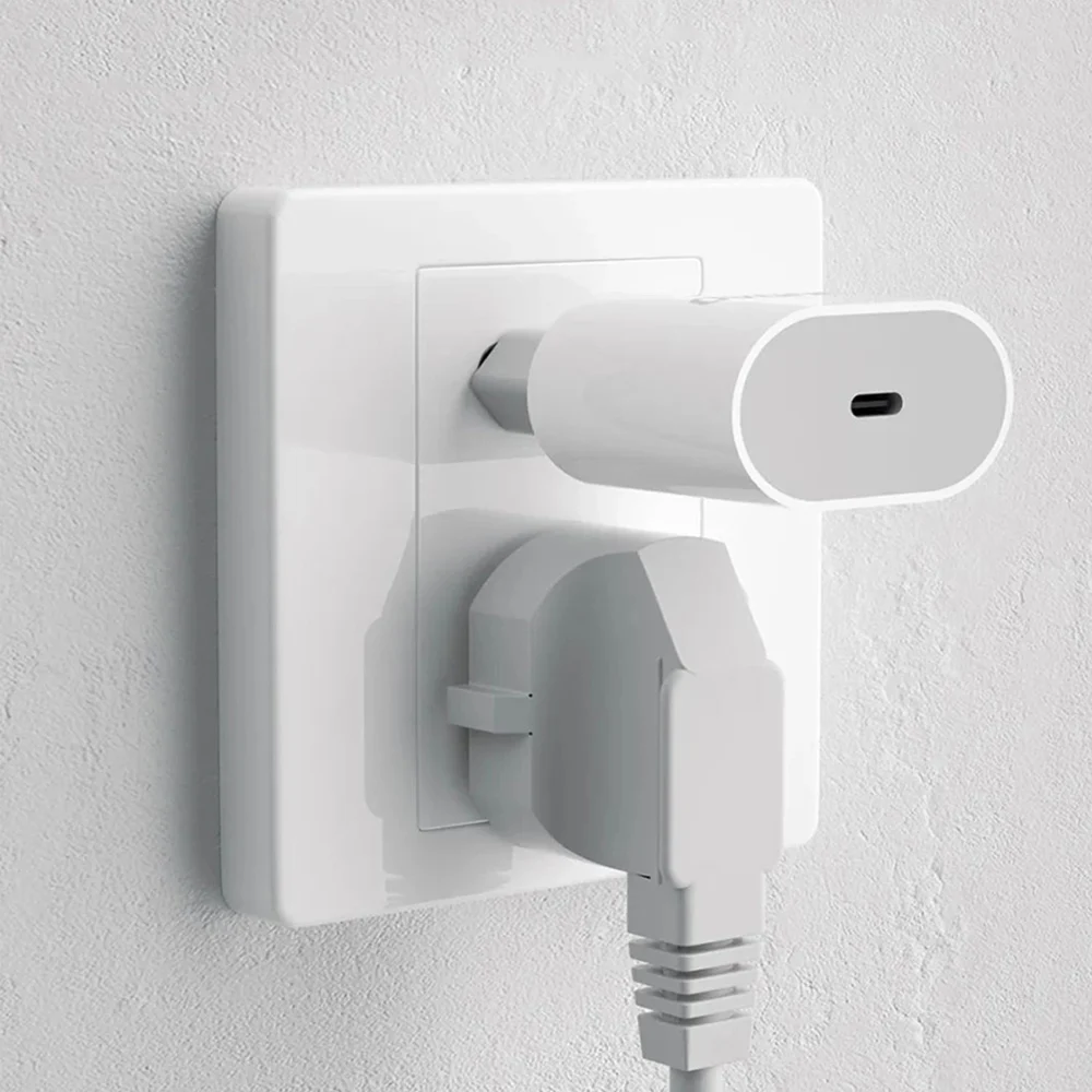 Dudao A14EU PD 20W USB-C Wall Charger - Whiteeng