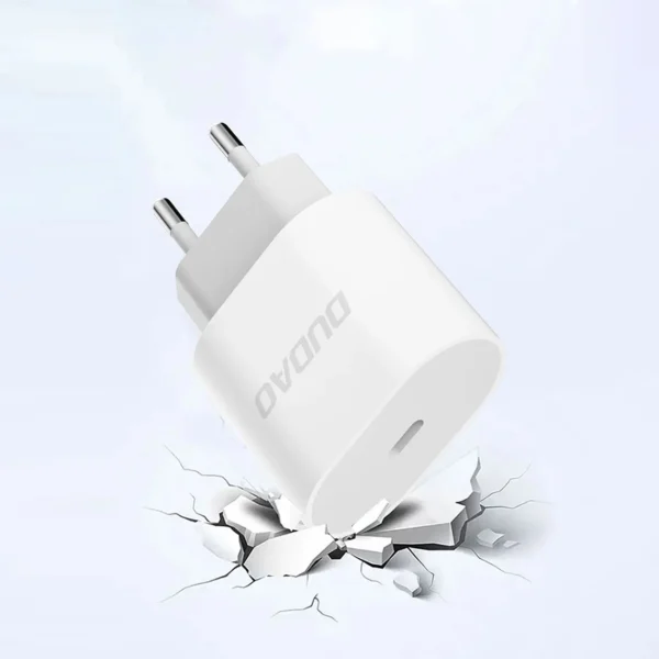 Dudao A14EU PD 20W USB-C Wall Charger - Whiteeng