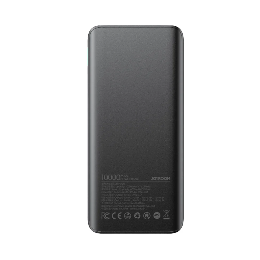 Powerbank Joyroom JR-PBF20 25W 10000mAh - blackeng