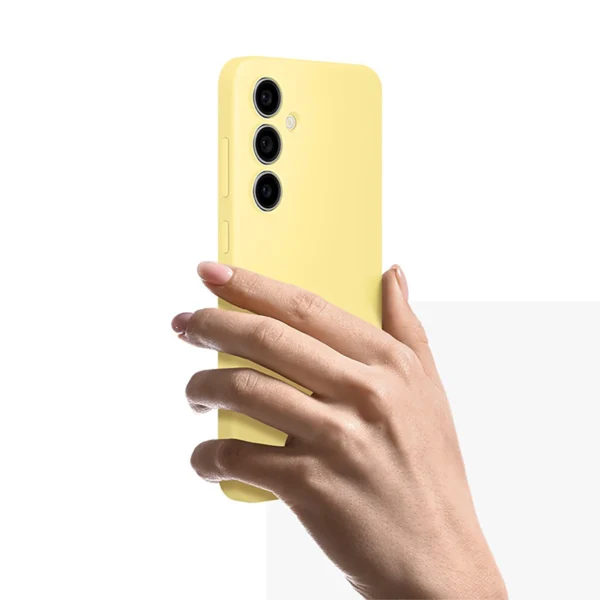 Samsung Silicone Case EF-PS721CYEGWW for Samsung Galaxy S24 FE - yelloweng