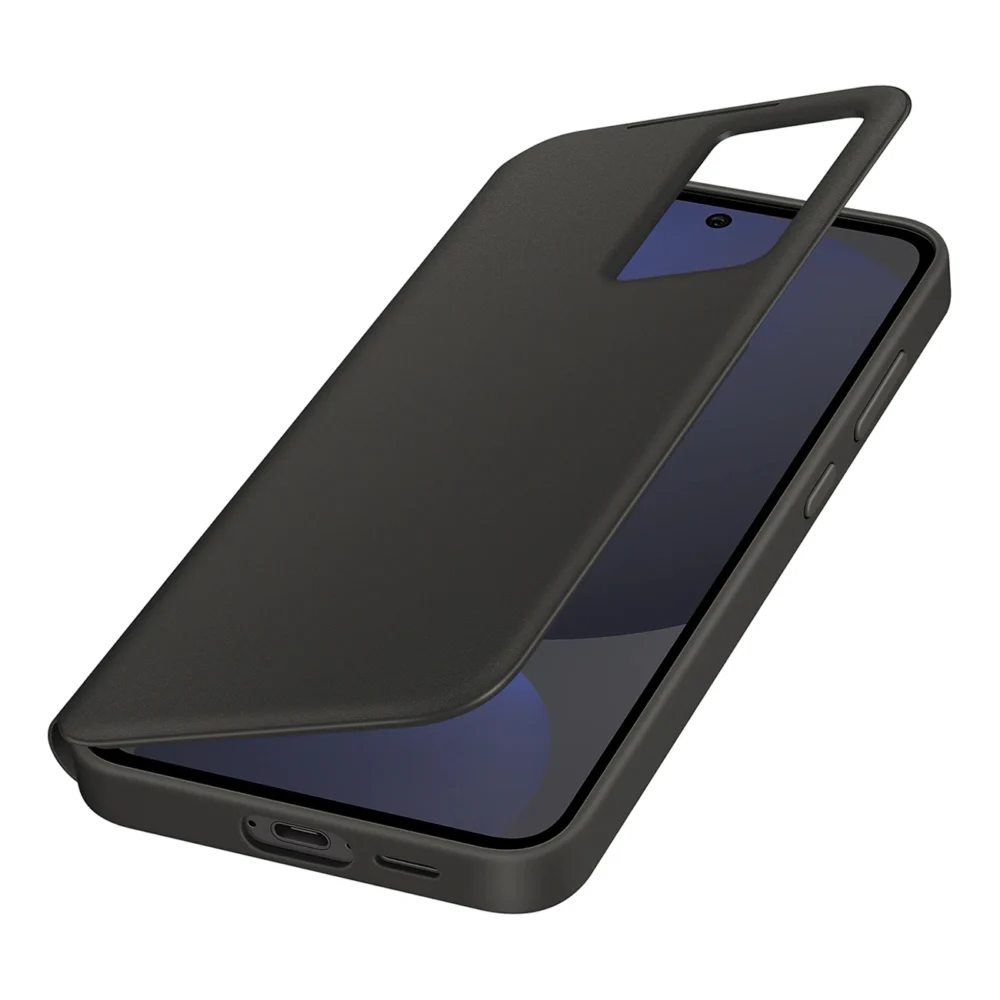 Samsung Smart View Wallet Case EF-ZS721CBEGWW for Samsung Galaxy S24 FE - Blackeng