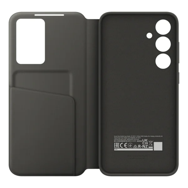 Samsung Smart View Wallet Case EF-ZS721CBEGWW for Samsung Galaxy S24 FE - Blackeng