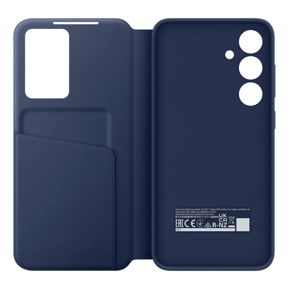 Samsung Smart View Wallet Case EF-ZS721CLEGWW for Samsung Galaxy S24 FE - Blueeng