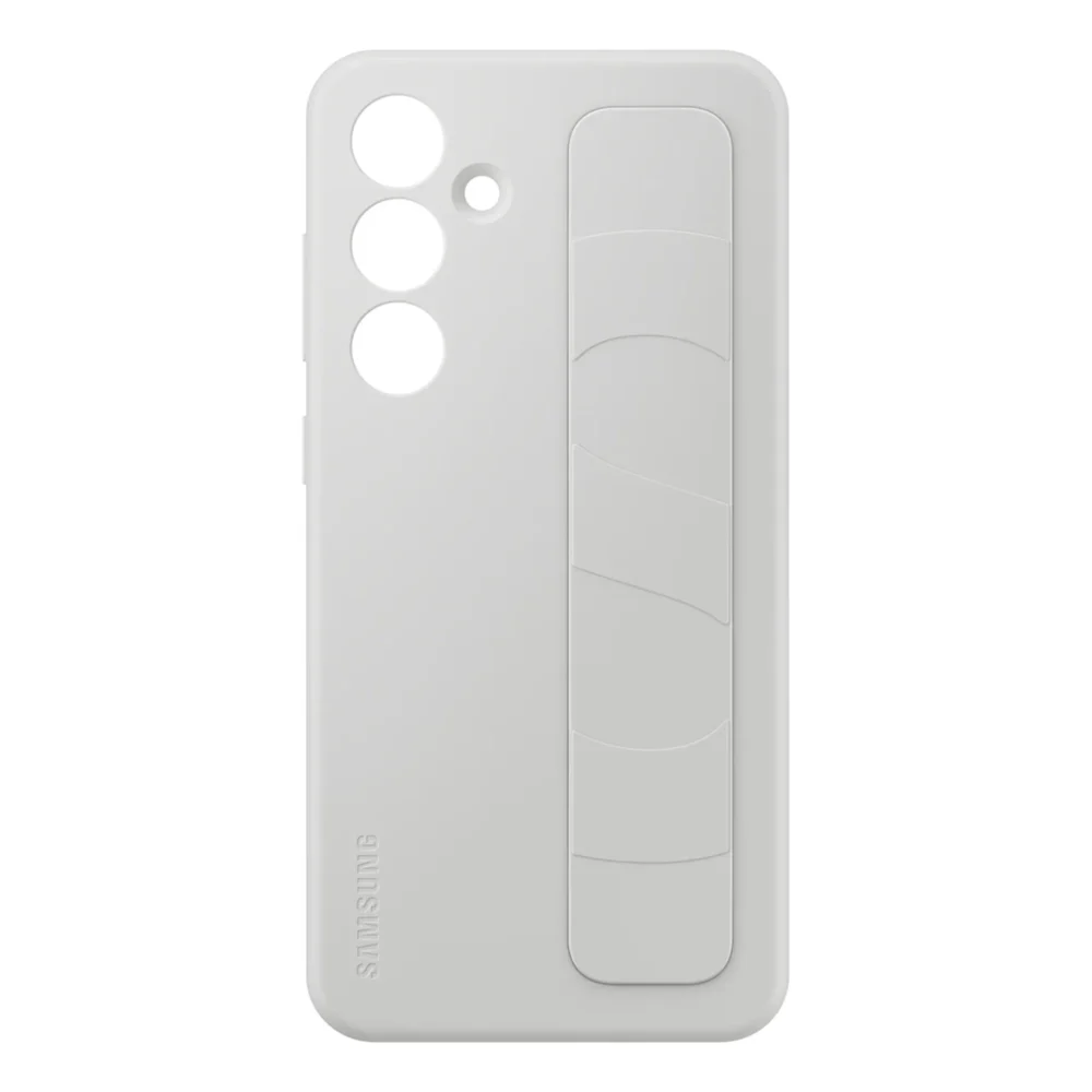 Samsung Standing Grip Case EF-GS921CLEGWW with holder / stand for Samsung Galaxy S24 FE - grayeng