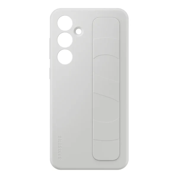 Samsung Standing Grip Case EF-GS921CLEGWW with holder / stand for Samsung Galaxy S24 FE - grayeng