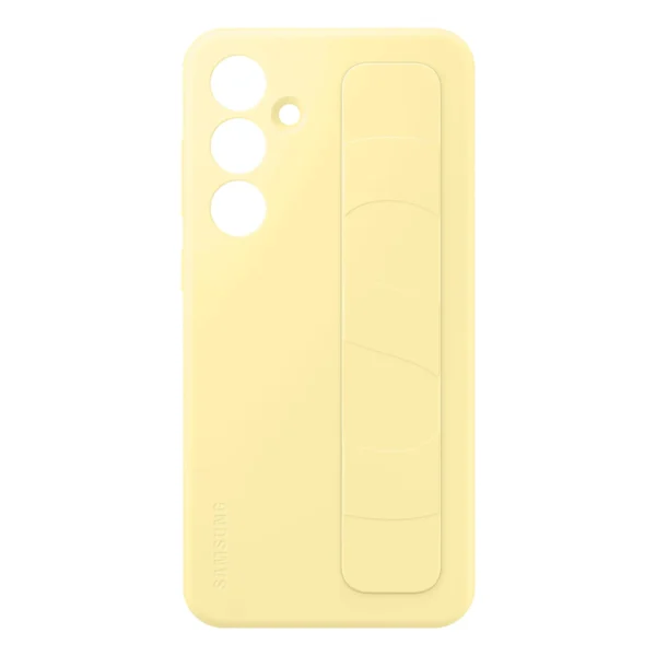 Samsung Standing Grip Case EF-GS721CYEGWW with holder / stand for Samsung Galaxy S24 FE - yelloweng