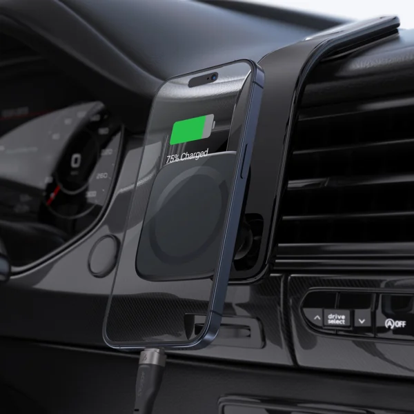 Acefast D29 Magnetic Dashboard Mount with MagSafe - Blackeng