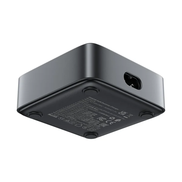 Acefast Z6 PD65W GaN Charging Station (2 x USB-C + 2 x USB-A) with US Tip - Blackeng