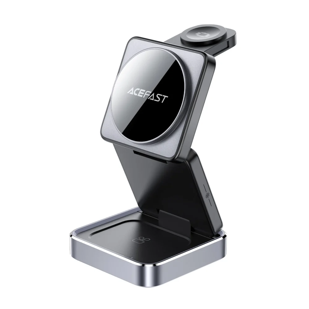 Acefast E20 3 in 1 Inductive Charger - Blackeng