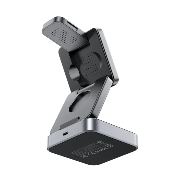 Acefast E20 3 in 1 Inductive Charger - Blackeng
