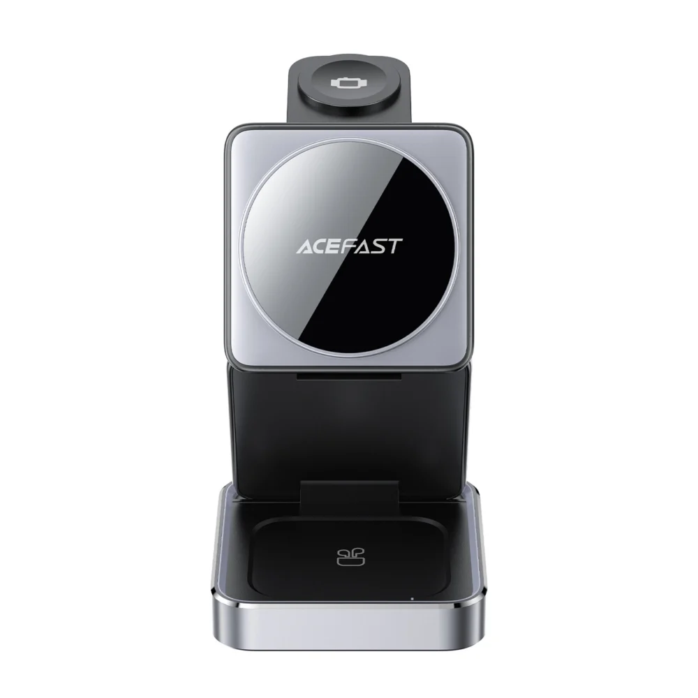 Acefast E20 3 in 1 Inductive Charger - Blackeng