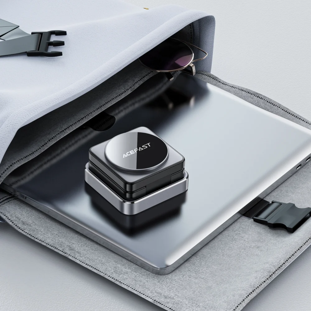 Acefast E20 3 in 1 Inductive Charger - Blackeng