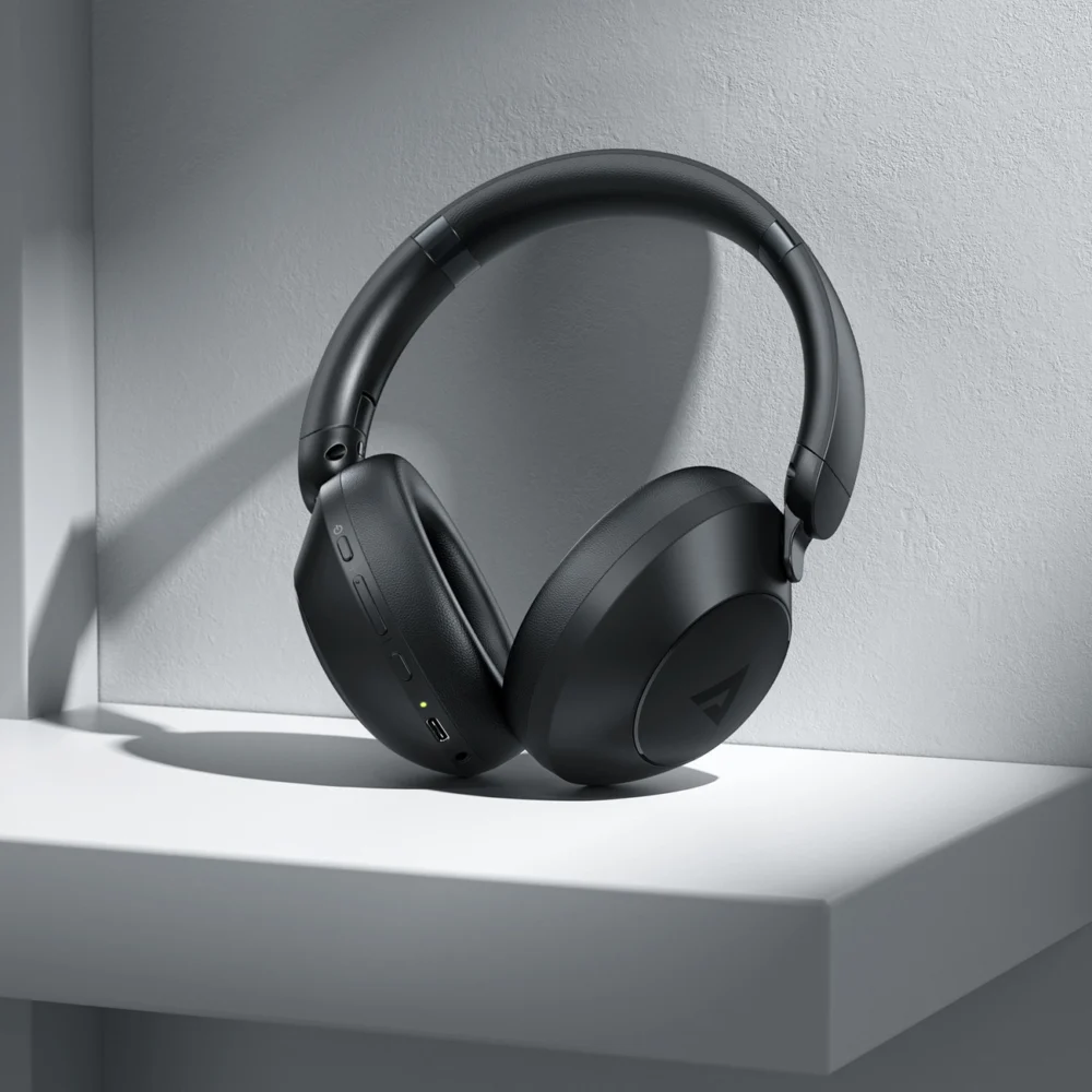 Acefast H3 Bluetooth Wireless Headphones with ANC - Blackeng
