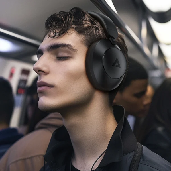 Acefast H3 Bluetooth Wireless Headphones with ANC - Blackeng