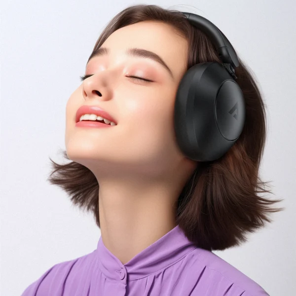 Acefast H3 Bluetooth Wireless Headphones with ANC - Blackeng