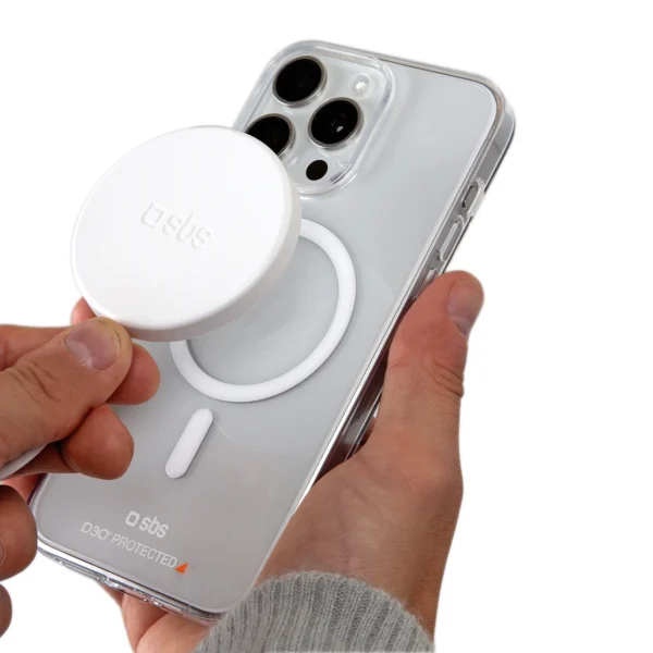 SBS D3O MagSafe Case for iPhone 15 Pro - Cleareng