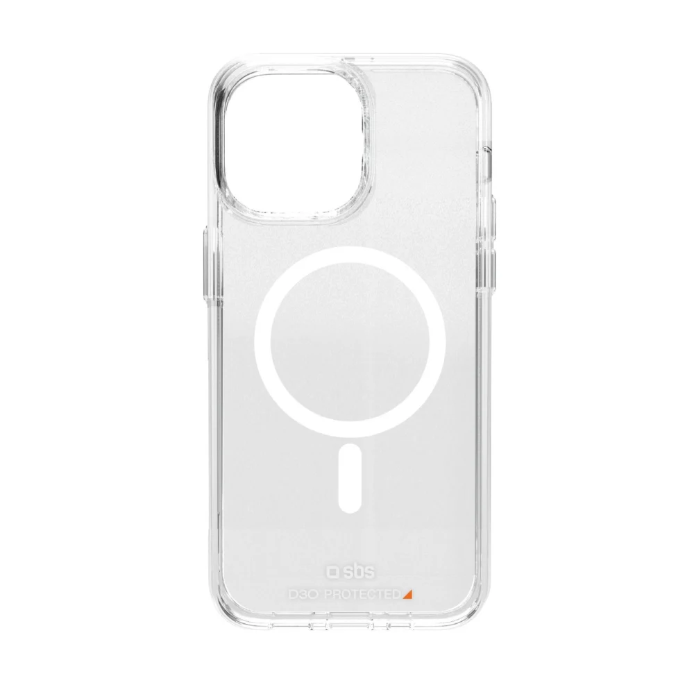 SBS D3O MagSafe Case for iPhone 15 Pro Max - Cleareng