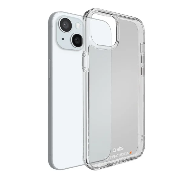 SBS D3O iPhone 15 Case - Transparenteng