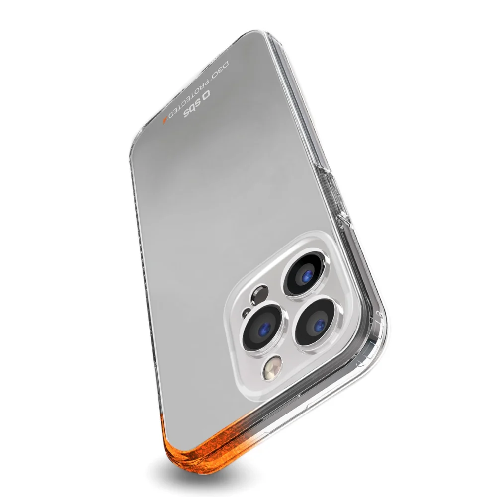 SBS D3O iPhone 15 Pro Max Case - Transparenteng