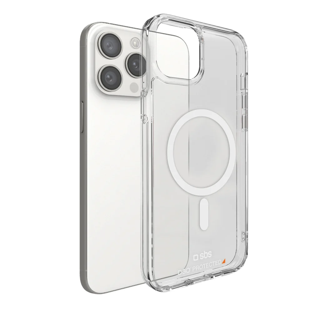 SBS D3O MagSafe Case for iPhone 14 Pro - Cleareng