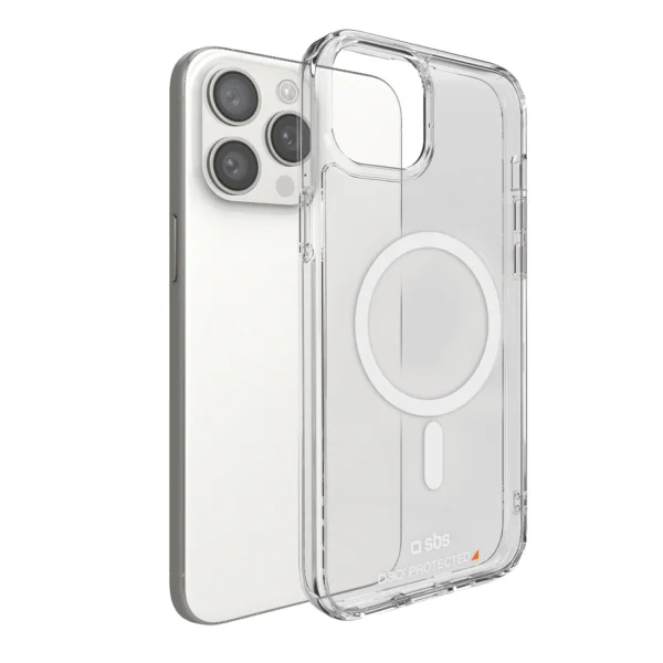 SBS D3O MagSafe Case for iPhone 14 Pro - Cleareng