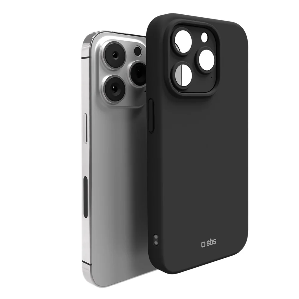 SBS Full Active Case D3O for iPhone 15 Pro - blackeng