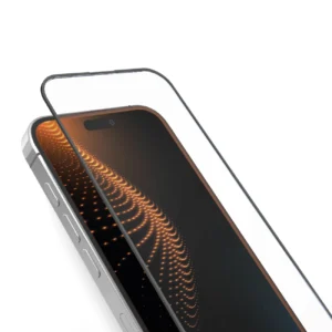 SBS Tempered Glass D3O with frame for iPhone 15 Pro / Pro Maxeng