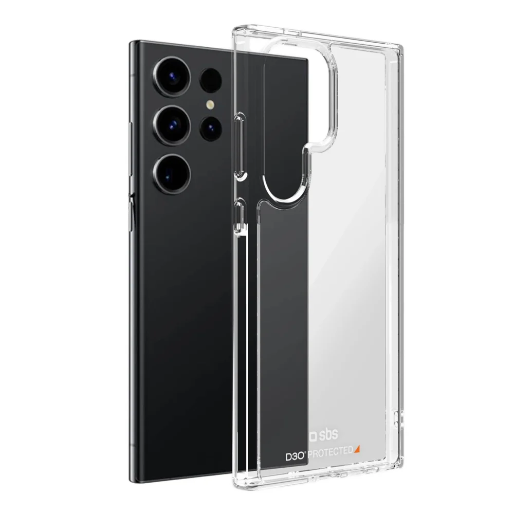 SBS D3O Case for Samsung Galaxy S24 Ultra - Transparenteng