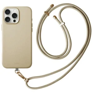 Uniq Coehl Muse Magnetic Charging Case for iPhone 16 Pro - Beigeeng